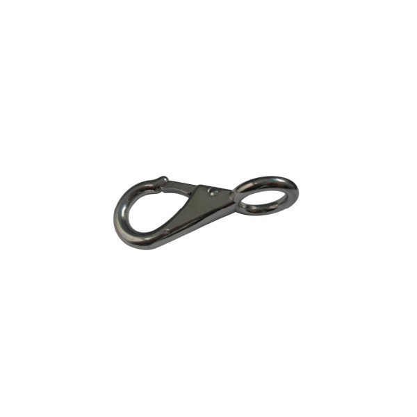 Marine Rigging Accessory Fixed Eye Swivel Snap Hook Stainless Steel Boat Snap Hook Durable Fixed Eye Bolt Snap Hook