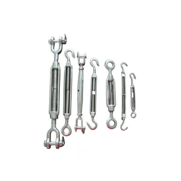 Rigging Hardware Factory Wire Rope Cable Fittings Stainless Steel Closed Body Pipe Turnbuckle European Style Closed Flower Basket