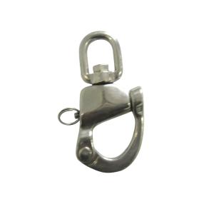 Stainless Steel 316 Coil Rotating Spring Shackle Hand Pull Quick Release Shackle Marine Yacht Accessories