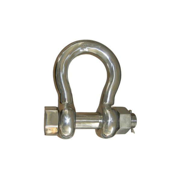 Stainless Steel Meigong Insurance Shackle Bow With Nut Shackle Sling Accessories Lifting Accessories