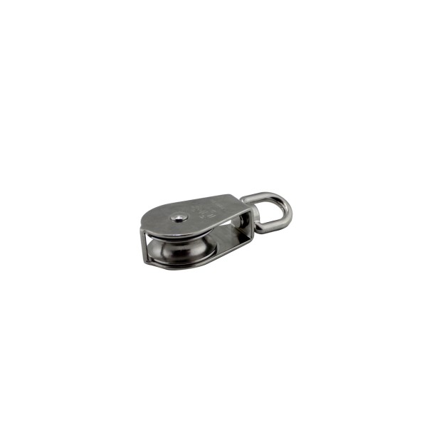 Stainless Steel 304 Heavy Duty Pulley Stainless Steel Pulley Lifting Tackle Single Sheave Pulley Rigging Hardware