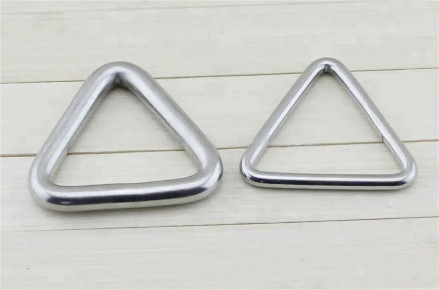 Metal Highly Quality Stainless Steel Rigging Hardware Triangle Ring Marine Connecting Ring