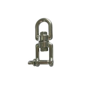 Stainless Steel Ring Fork Rotating Ring Sandbag Accessory Shackle Jaw Eye Swivel Snap Shackle Stainless Steel D Shackle