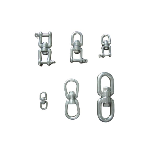 Stainless Steel Ring Fork Rotating Ring Sandbag Accessory Shackle Jaw Eye Swivel Snap Shackle Stainless Steel D Shackle