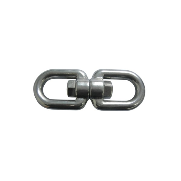 Stainless Steel Rotating Ring 8 Shaped Ring Universal Rotating Ring Steel Wire Rope Chain Accessories