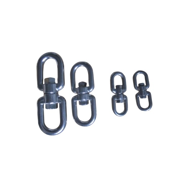 Stainless Steel Rotating Ring 8 Shaped Ring Universal Rotating Ring Steel Wire Rope Chain Accessories