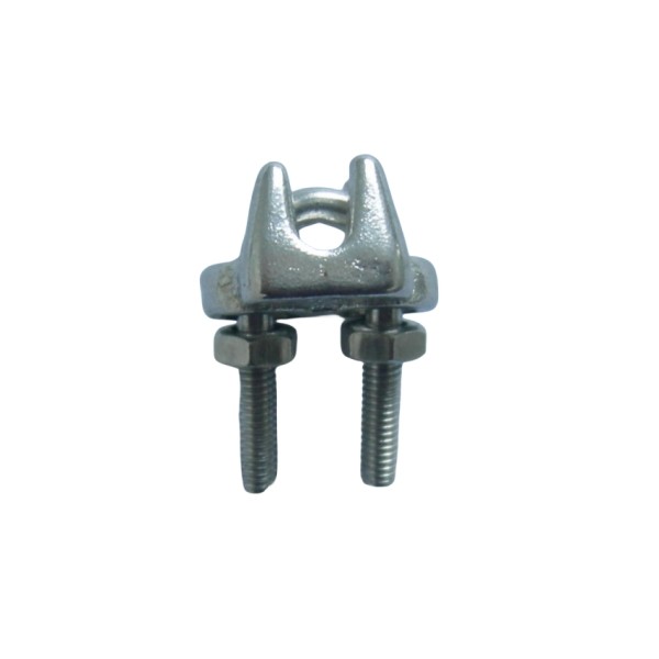 Stainless Steel 304 Steel Wire Rope Clamp Head 304 316 Stainless Steel Us Malleable Clip Marine Hardware