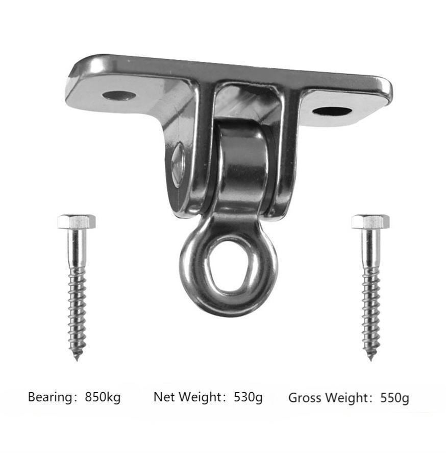 Heavy Duty 800kg Stainless Steel Swing Hanging Hardware Kit Playground Indoor Outdoor Ceiling Hook Swing Hangers