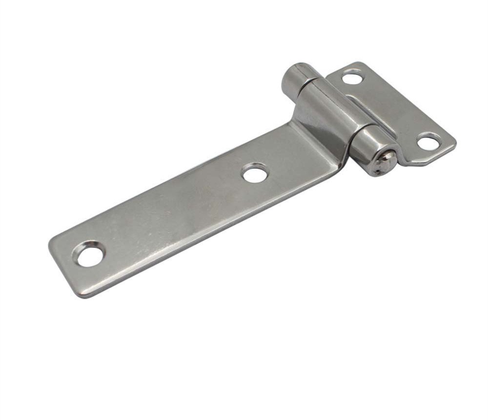 Stainless Steel T Type Container Hinges Deck Cabinet Door Hinge Industrial Wooden Cases Boat Home Hardware Accessories