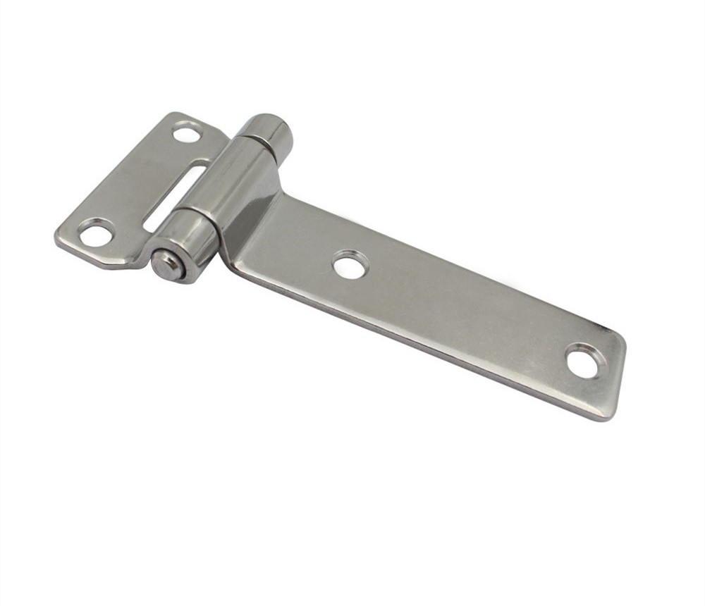 Stainless Steel T Type Container Hinges Deck Cabinet Door Hinge Industrial Wooden Cases Boat Home Hardware Accessories