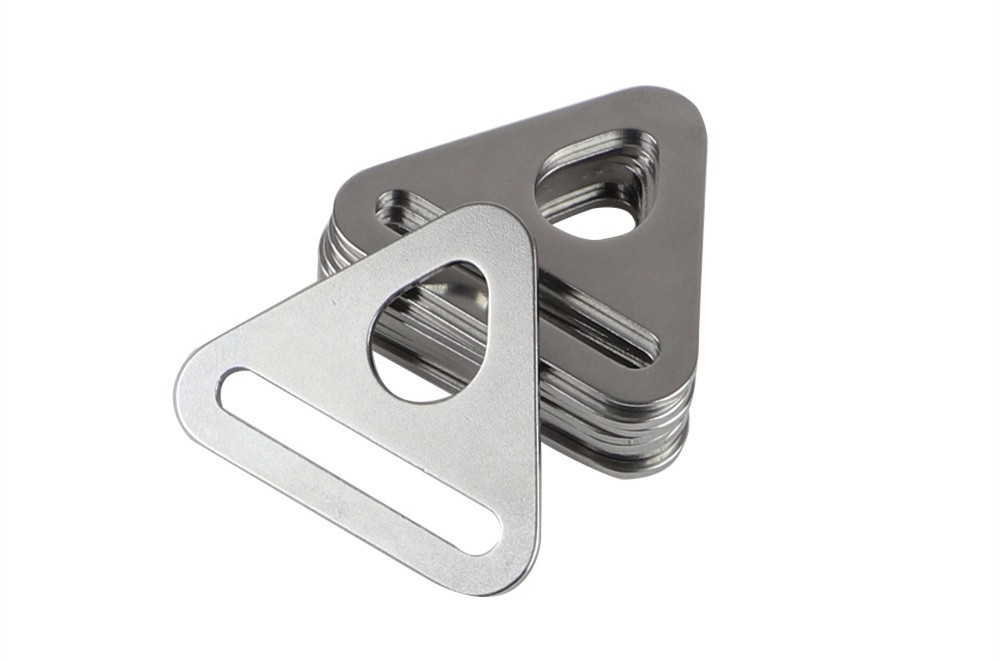 Tent Pull Point Reinforcement Triangle Canopy Support Rod Triangle Piece Stainless Steel Canopy Tent Triangle Buckle