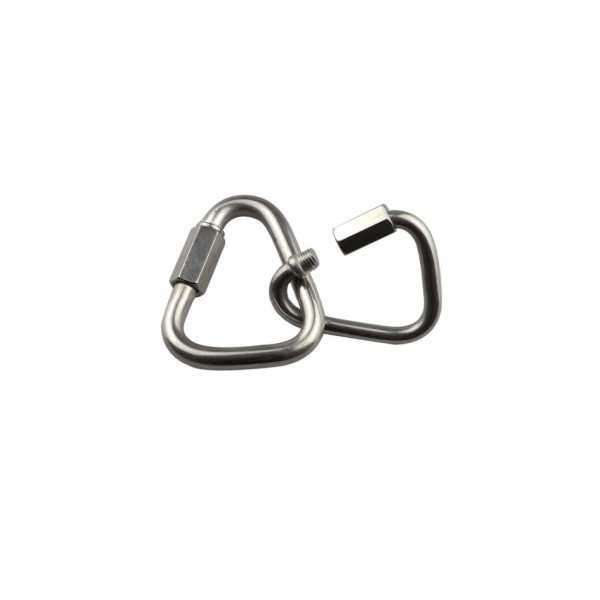 Triangular Arc Connection Buckle Meilong Lock Mountain Climbing Buckle Rock Vlimbing Connection Ring Triangular Hook