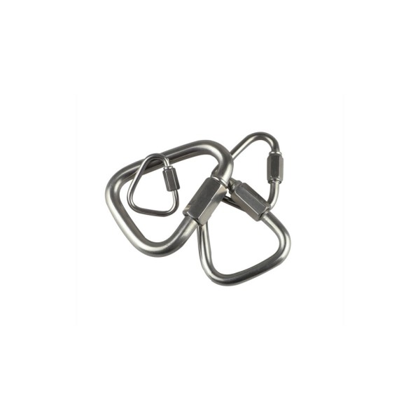 Triangular Arc Connection Buckle Meilong Lock Mountain Climbing Buckle Rock Vlimbing Connection Ring Triangular Hook