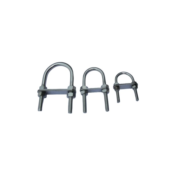 Stainless Steel 316U Bolt U Shaped Clamp Gasket And Nut Yacht Accessories Stamping Accessories