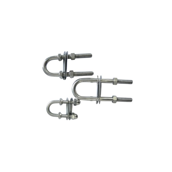 Stainless Steel 316U Bolt U Shaped Clamp Gasket And Nut Yacht Accessories Stamping Accessories