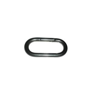 U Shaped Quick Connect Loop Outdoor Mountaineering Buckle Runway Shaped Safety Buckle Iron Chain Connection Buckle