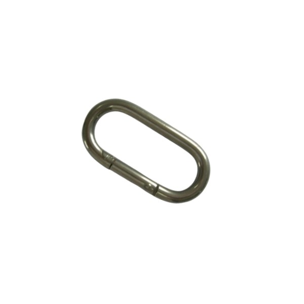 U Shaped Quick Connect Loop Outdoor Mountaineering Buckle Runway Shaped Safety Buckle Iron Chain Connection Buckle