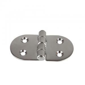 Heavy Duty Marine Mirror Polished Cast Strap Hinge SS304 Window Hinge Hardware Door Connector Stainless Steel Hinges