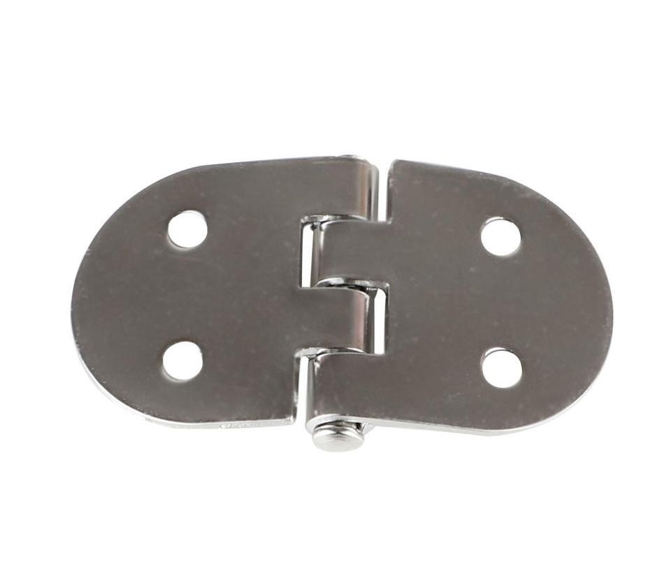 Heavy Duty Marine Mirror Polished Cast Strap Hinge SS304 Window Hinge Hardware Door Connector Stainless Steel Hinges