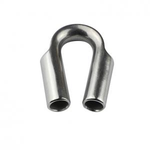 Stainless Steel 304 Wire Cable Rope Cable Fittings Pipe Thimble Chicken Heart Ring Steel Wire Rope Collar Marine Grade Rigging Hardware